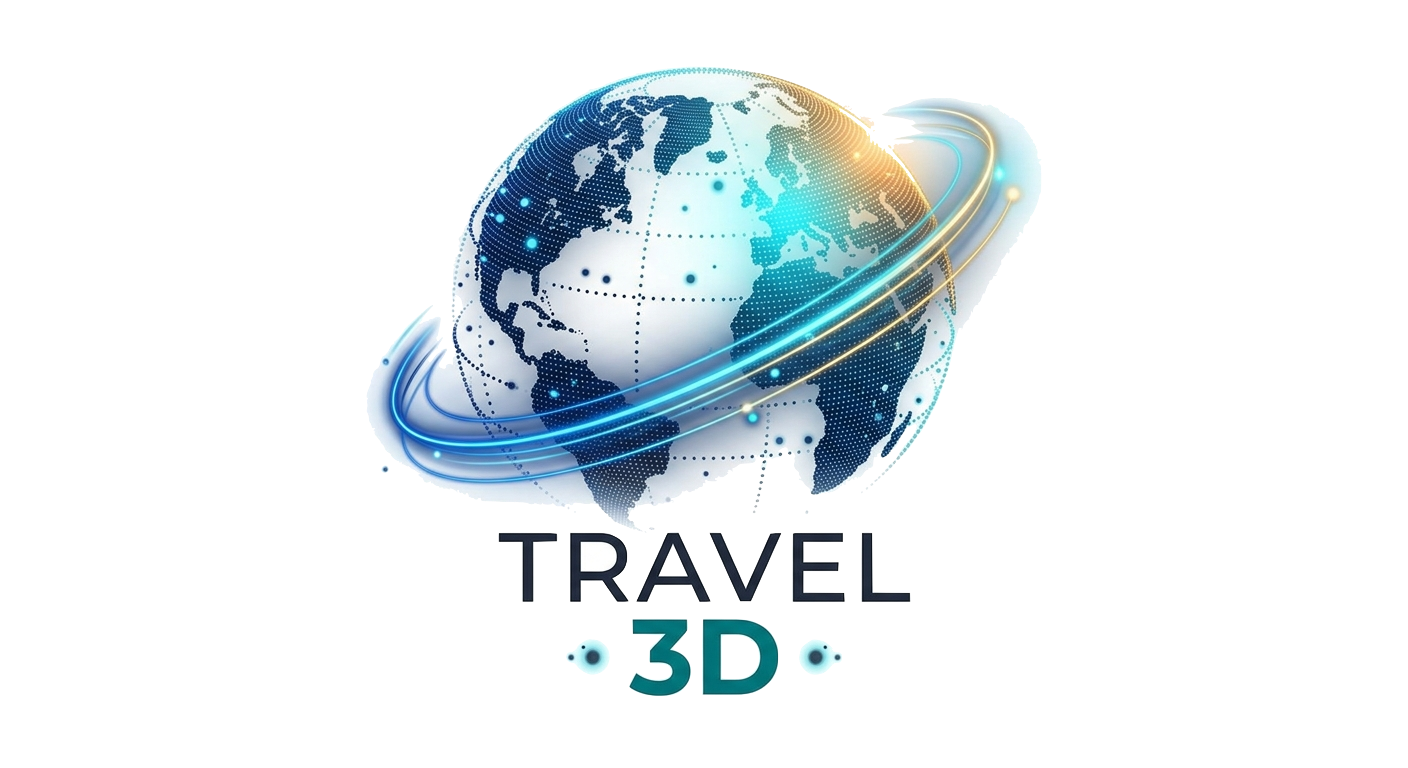 Travel3D Logo
